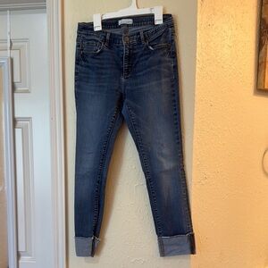LOFT Women's modern straight jeans size 6